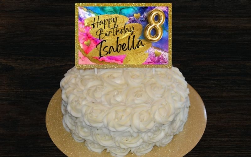 Minimalist Art Lady Face Cake Topper Happy Birthday Wedding Cake Toppers |  eBay
