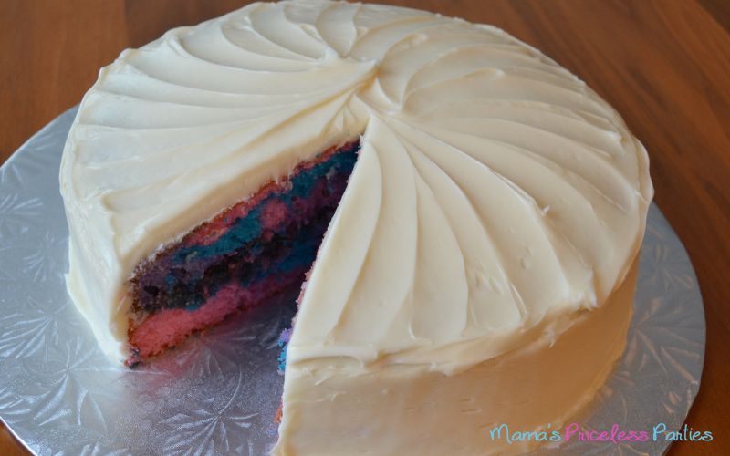 Surprise Rainbow Cake