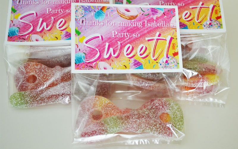 Sweet Treats Candy Tag