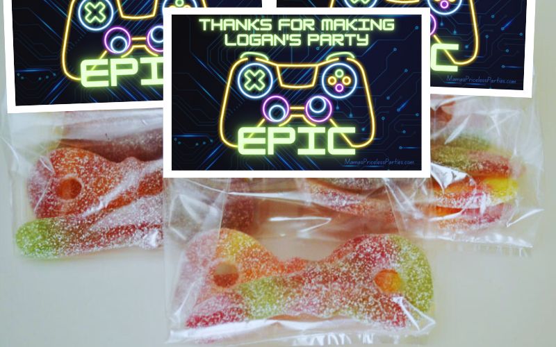 Gaming Candy Bags