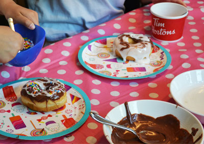 Donut Decorating Station